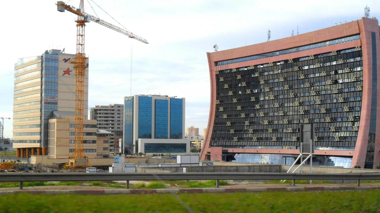 Quartier d'affaires de Bab Ezzouar, à Alger